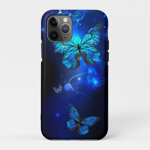 Case-Mate iPhone Case Morpho Butterfly in the Dark Background