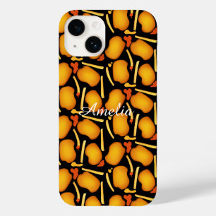 Coque Pour iPhone 14 Morsures De Poulet Fraisées De Pomme De Terre