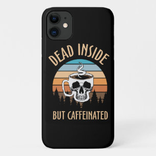 Case-Mate iPhone Case Mort à l'intérieur mais caféiné