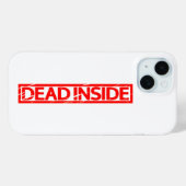 Coques Case-Mate iPhone Mort dans le timbre (Verso (horizontal))