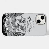 Coques Case-Mate iPhone Mort noire (Verso (horizontal))