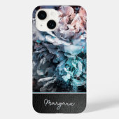 Coques Case-Mate iPhone Mort Rose Monogramme (Verso)