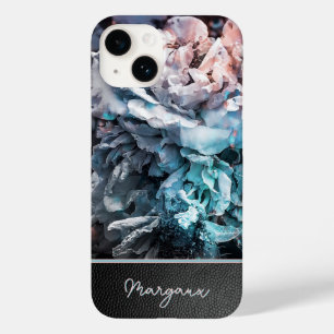 Coque Pour iPhone 14 Mort Rose Monogramme