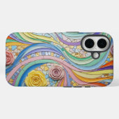 Coques Case-Mate iPhone Mosaic 12 (Verso (horizontal))