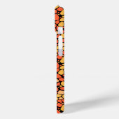 Coques Case-Mate iPhone Mosaic abstract pattern tile yellow orange black (Verso / Gauche)