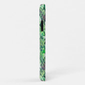 Coques Case-Mate iPhone Mosaic in greenish triangles with gradient tones t (Dos/Droite)