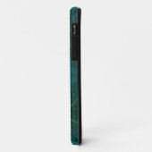 Coques Case-Mate iPhone Mosaic Kaleidoscope Fleur Turquoise (Dos/Gauche)
