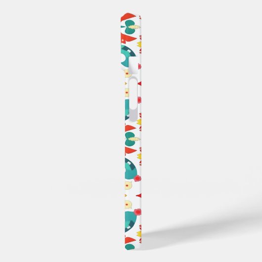 Coques Case-Mate iPhone Mosaic Motif Design géométrique élégant (Verso / Gauche)