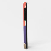 Coques Case-Mate iPhone MOSAIC rayures triangles couleur I + vos idées (Dos/Gauche)