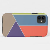 Coques Case-Mate iPhone MOSAIC rayures triangles couleur I + vos idées (Dos (Horizontal))