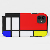 Coques Case-Mate iPhone MOSAIC rectangles carré couleur I + vos idées (Dos (Horizontal))
