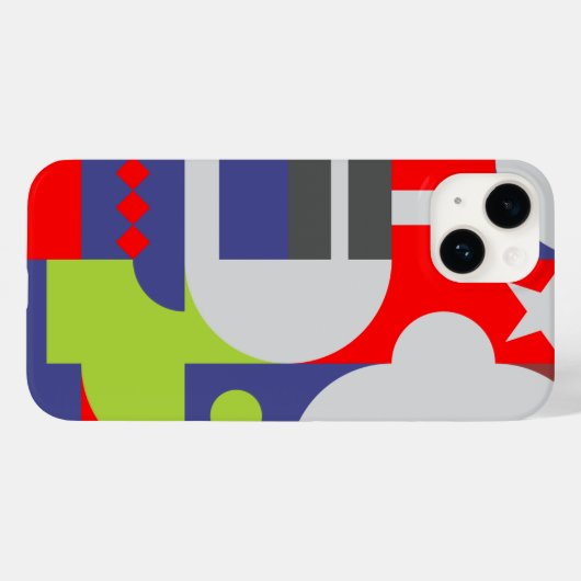 Coques Case-Mate iPhone Mosaïque (Verso (horizontal))