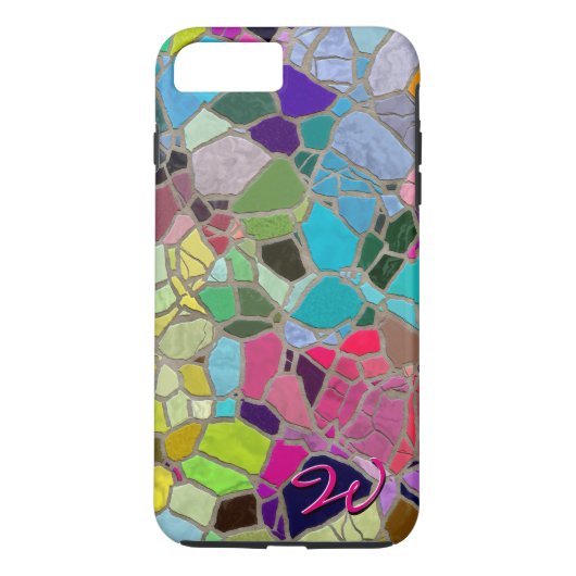 Coques Case-Mate iPhone Mosaïque 15A (Dos)