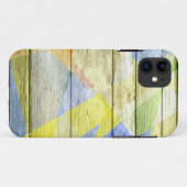 Coques Case-Mate iPhone Mosaïque Abstrait Pastel Wood (Dos (Horizontal))