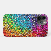 Coques Case-Mate iPhone Mosaïque arc-en-ciel (Dos (Horizontal))