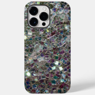 Coques Pour iPhone Mosaïque argentée brillante