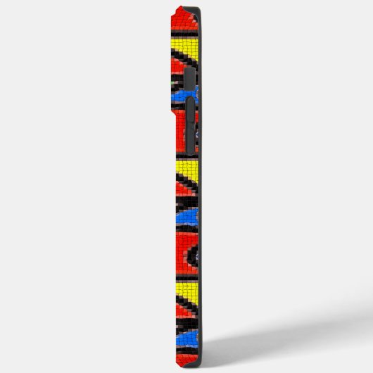 Coques Case-Mate iPhone Mosaïque artisanale, Peinture Barcelone Tilles (Verso / Gauche)