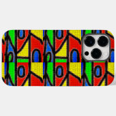 Coques Case-Mate iPhone Mosaïque artisanale, Peinture Barcelone Tilles (Verso (horizontal))