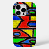 Coques Case-Mate iPhone Mosaïque artisanale, Peinture Barcelone Tilles (Verso)