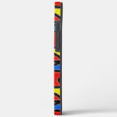 Coques Case-Mate iPhone Mosaïque artisanale, Peinture Barcelone Tilles Coq (Verso / Gauche)