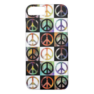 Coque Case-Mate Pour iPhone Mosaïque de signe de paix