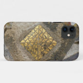 Coques Case-Mate iPhone Mosaïque d'or de Gaudi (Dos (Horizontal))