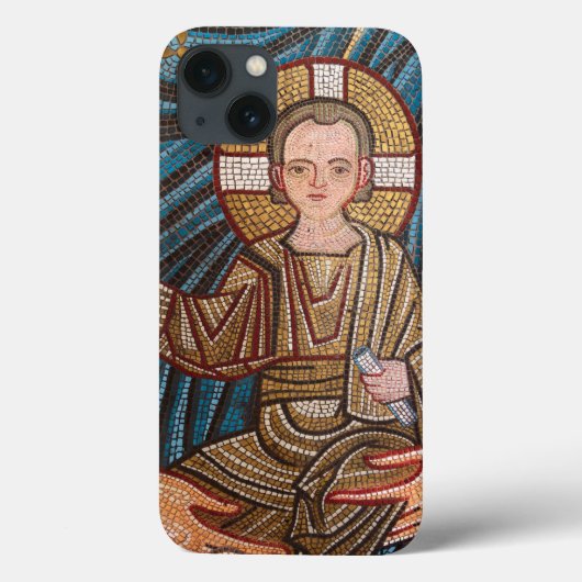 Coques Case-Mate iPhone Mosaïque Du Bébé Jésus (Verso)