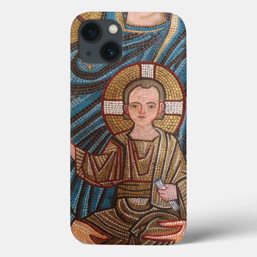 Coques Case-Mate iPhone Mosaïque Du Bébé Jésus (Verso)