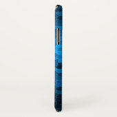 Coques Case-Mate iPhone Mosaïque du drapeau ukrainien (Dos/Droite)