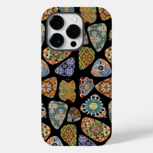 Coque Pour iPhone 14 Pro Mosaïque espagnole et mexicaine