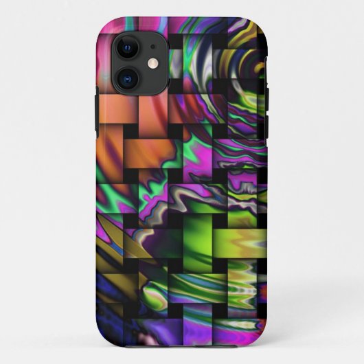 Coques Case-Mate iPhone Mosaïque funky (Dos)