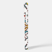 Coques Case-Mate iPhone mosaïque géométrique, Motif mandala (Verso / Gauche)