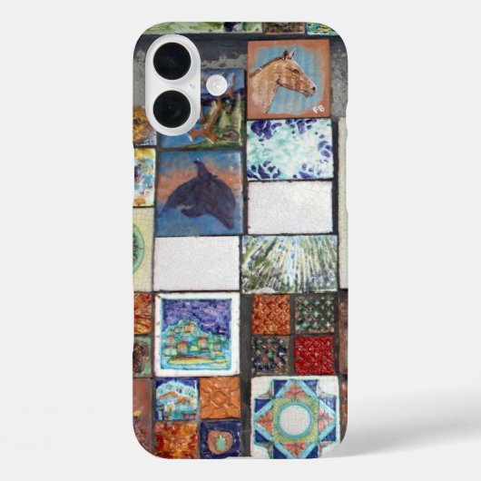 Coques Case-Mate iPhone mosaïque italienne (Verso)