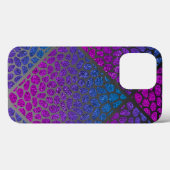 Coques Case-Mate iPhone Mosaïque moderne Conception asymétrique (Verso (horizontal))
