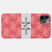 Coques Case-Mate iPhone Mosaïque moderne Monogramme #22 (Dos (Horizontal))