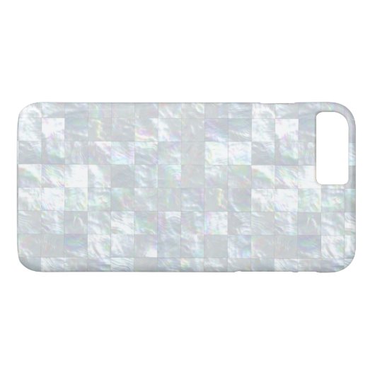 Coques Case-Mate iPhone Mosaïque nacrée (Dos (Horizontal))