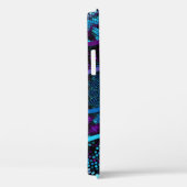 Coques Case-Mate iPhone Mosaïque ornée : Secours Vagues Texture. (Verso / Droite)