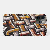 Coques Case-Mate iPhone Mosaïque romaine d'automne (Dos (Horizontal))