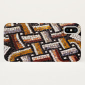 Coques Case-Mate iPhone Mosaïque romaine d'automne (Dos (Horizontal))