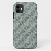 Coques Case-Mate iPhone Mosaïque verte (Dos)