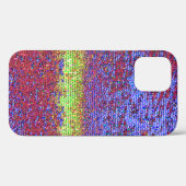 Coques Case-Mate iPhone Mosaïque violet et jaune Coque-coque iphone Mate (Verso (horizontal))