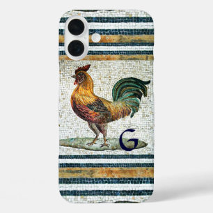 iPhone 16 PLUS CASE MOSAÏQUES ROMAINES ANTIQUE / MONOGRAPHIE ROMAINE