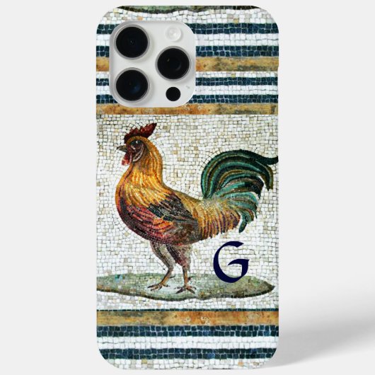 COQUES Case-Mate iPhone MOSAÏQUES ROMAINES ANTIQUE / MONOGRAPHIE ROMAINE (Verso)