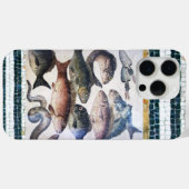 COQUES Case-Mate iPhone MOSAÏQUES ROMAINES ANTIQUES, POISSONS, ESPACE DE V (Verso (horizontal))