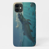 Coques Case-Mate iPhone Mosasaur (Dinosaur Art) Mug (Dos)