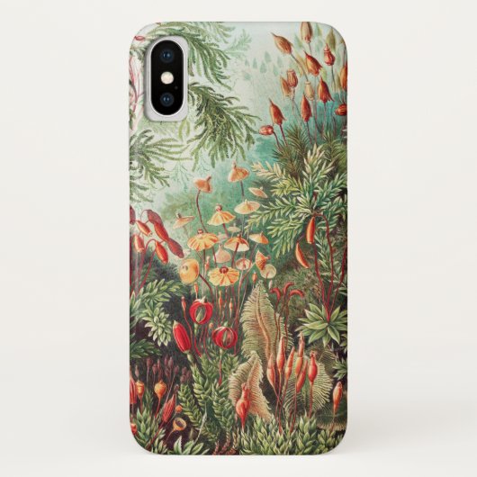 Coques Case-Mate iPhone Mosses, Muscinae Laubmoose par Ernst Haeckel (Dos)