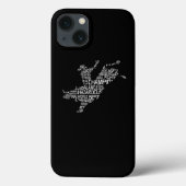Coques Case-Mate iPhone Mot Cloud Bull Rider (Verso)