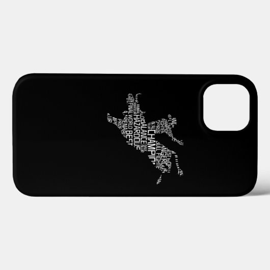 Coques Case-Mate iPhone Mot Cloud Bull Rider (Verso (horizontal))