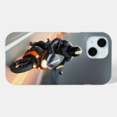 Coques Case-Mate iPhone Motard de rue élégant en course (Verso (horizontal))