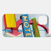 Coques Case-Mate iPhone Motel de Phoenix d'aquarelle (Verso (horizontal))